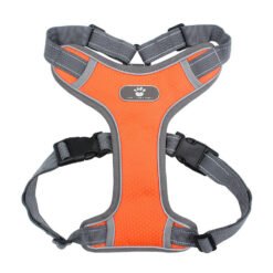 Dog Pet Traction Explosion-Proof Chest Vest Vest - Orange, L