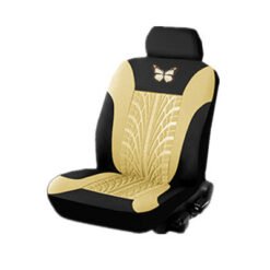 Car Seat Covers For Auto SUV Truck Van 4 9Pcs Universal Protectors 4 Colors Hot - Beige single seat 2piece set