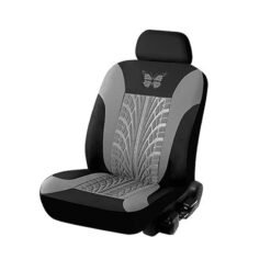 Car Seat Covers For Auto SUV Truck Van 4 9Pcs Universal Protectors 4 Colors Hot - Gray single seat 2piece set