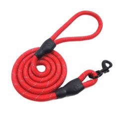Training-Rope-Belt Leashes - Red, 1.2m