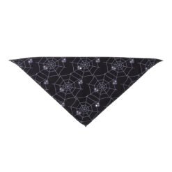 Halloween Dogs And Cats Pet Print Scarf - Style 21, Hem