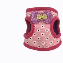 Vest-style chest strap - Pink, S