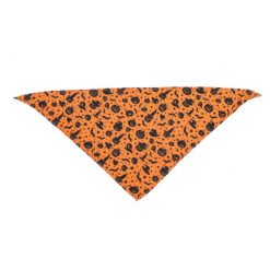 Halloween Dogs And Cats Pet Print Scarf - Style 15, Hem