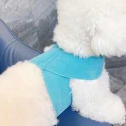 INS Dog Leash Chest Strap Cotton Woven Pet Pull Rope - Green, S