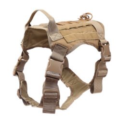 Military Fans Outdoor Tactics Dog Clothes Tactical Pet Vest Camouflage Dog Vest Pet Supplies Tactical Dog Vest - Mud, XL
