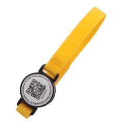 Creative Personality QR Code Anti-lost Dog Collar - Yellow