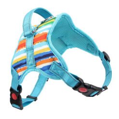 Pet Supplies Dog Harness Reflective Leash Set - Blue, L