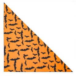 Halloween Dogs And Cats Pet Print Scarf - Style 11, Hem