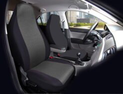 Alternative view of Auto Drive 1pc Atlanta Black Seat Cover-Universal Fit, Assembled Product-2202SC260