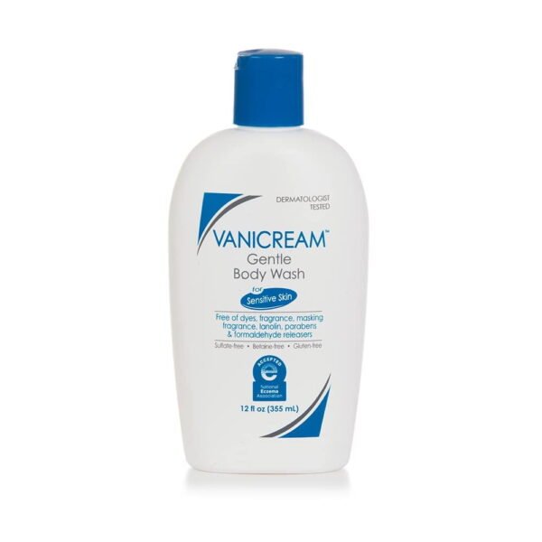 Vanicream For Sensitive Skin Gentle Body Wash, 12 fl oz