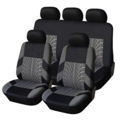 Alternative view of Car Seat Covers Full Set Front Split Rear Bench For Car Universal Cloth SUV Sedan Van Automotive Interior Covers
