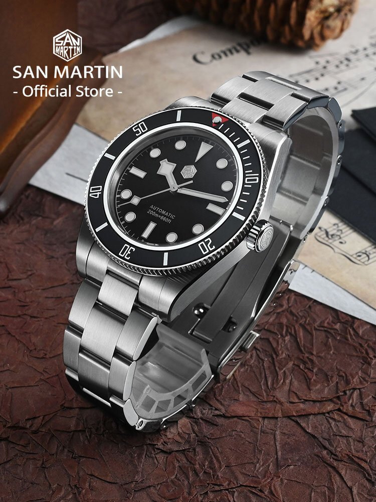 san martin new 40mm bb58 retro luxury diver watch nh35 automatic mechanical watches for men sapphire luminous 20bar reloj sn0008 san martin new 40mm bb58 retro luxury diver watch nh35 automatic mechanical watches for men sapphire luminous 20bar reloj sn0008