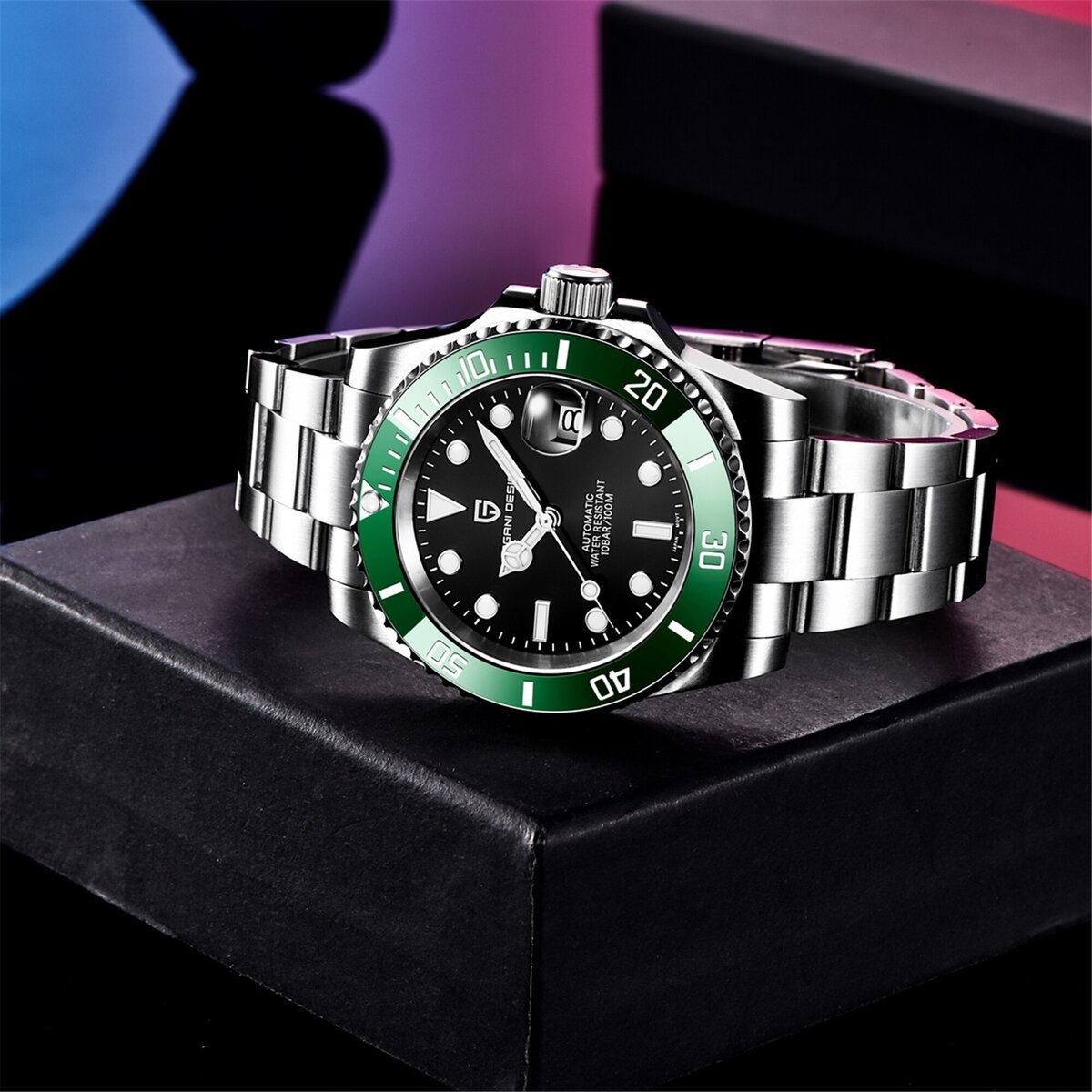 pagani design 2026 new men automatic mechanical watches miyota 8215 40mm stainless steel waterproof watch relogio pagani design 2026 new men automatic mechanical watches miyota 8215 40mm stainless steel waterproof watch relogio