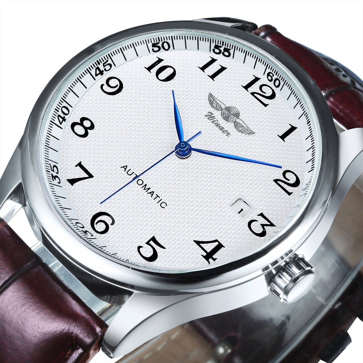 winner fashion business watch for men calendar classic retro automatic mechanical watches top brand luxury steel leather strap winner fashion business watch for men calendar classic retro automatic mechanical watches top brand luxury steel leather strap