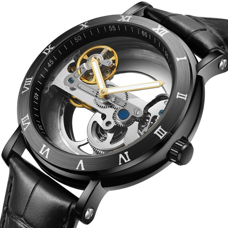 watch men automatic watch luxury watch man mechanical wristwatch skeleton design waterproof leather strap male watch reloj hombr watch men automatic watch luxury watch man mechanical wristwatch skeleton design waterproof leather strap male watch reloj hombr