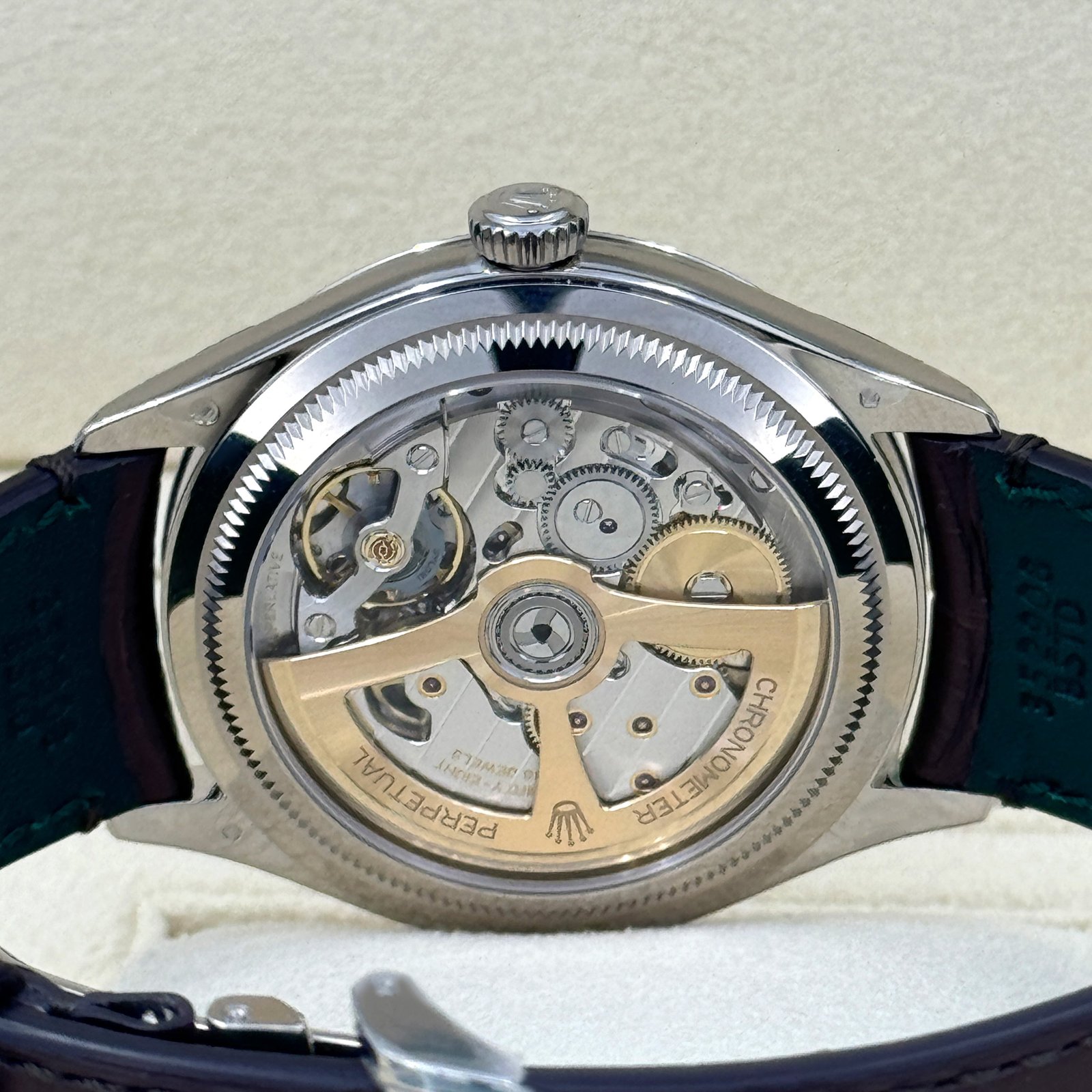 rolex perpetual 1908, 39mm, 18k white gold, ref# 52509 0006 rolex perpetual 1908, 39mm, 18k white gold, ref# 52509 0006