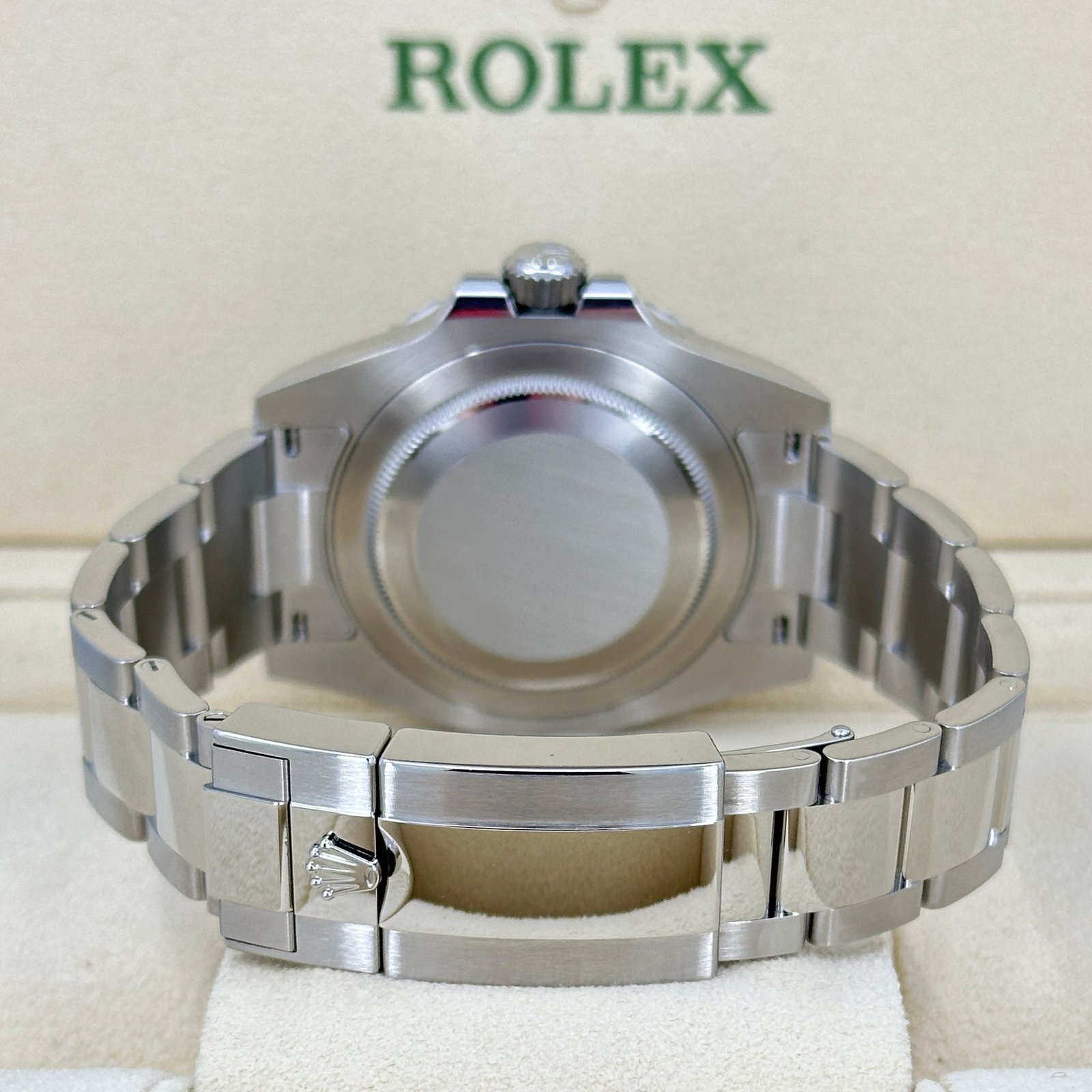 unworn rolex gmt master ii, bruce wayne, black, oyster, ref# 126710grnr 0004 unworn rolex gmt master ii, bruce wayne, black, oyster, ref# 126710grnr 0004
