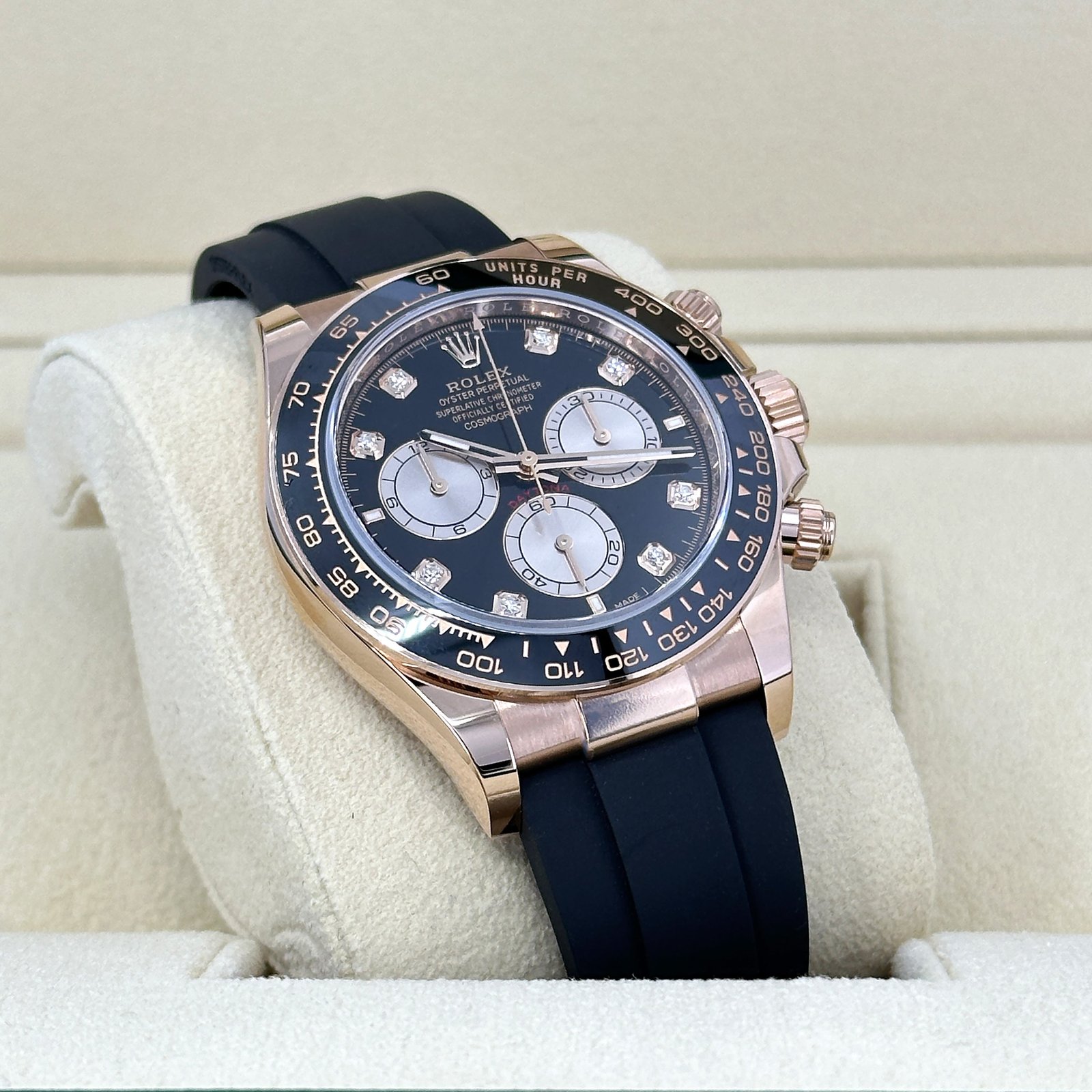 rolex cosmograph daytona 40mm, 18k everose gold, ref# 126515ln 0004 rolex cosmograph daytona 40mm, 18k everose gold, ref# 126515ln 0004