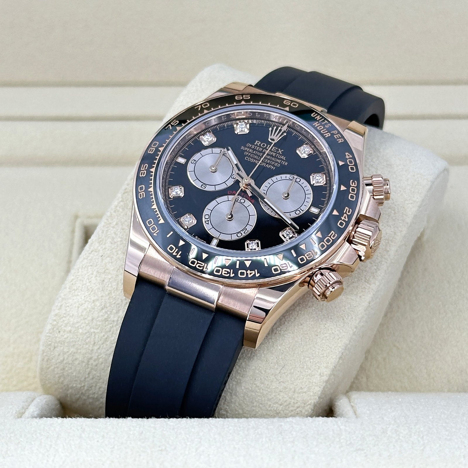 rolex cosmograph daytona 40mm, 18k everose gold, ref# 126515ln 0004 rolex cosmograph daytona 40mm, 18k everose gold, ref# 126515ln 0004