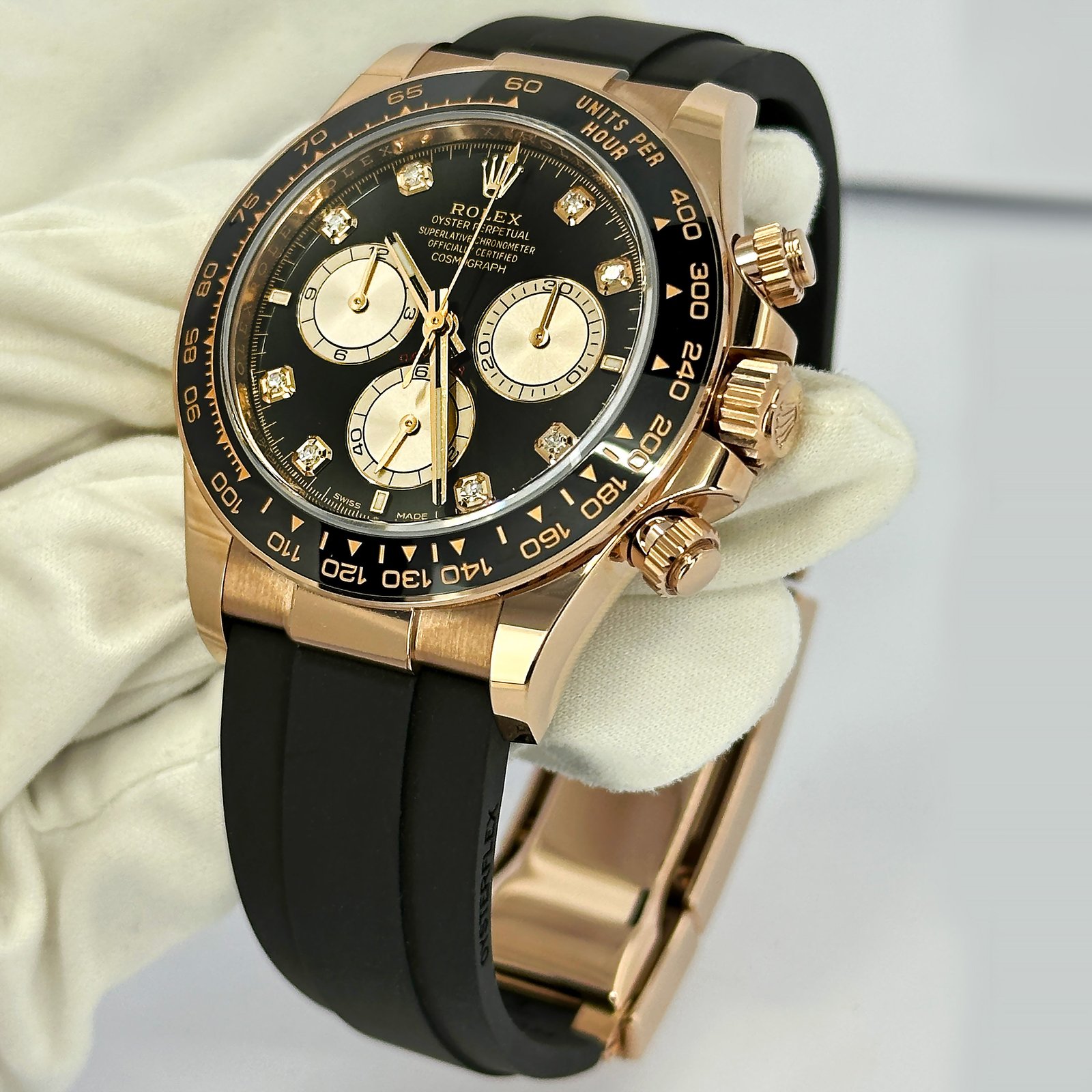 rolex cosmograph daytona 40mm, 18k everose gold, ref# 126515ln 0004 rolex cosmograph daytona 40mm, 18k everose gold, ref# 126515ln 0004