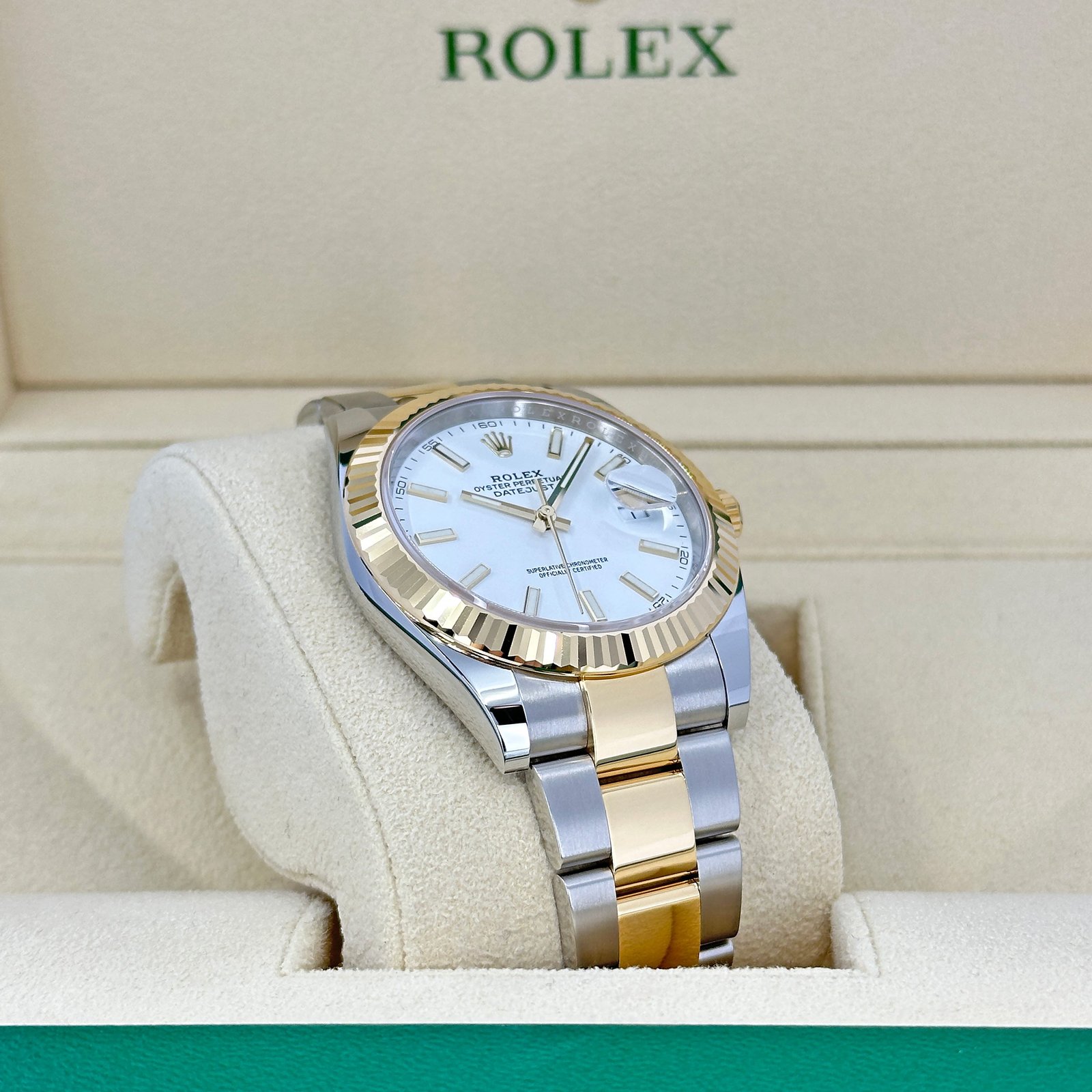 rolex datejust 41 oystersteel and yellow gold ref# 126333 0015 rolex datejust 41 oystersteel and yellow gold ref# 126333 0015
