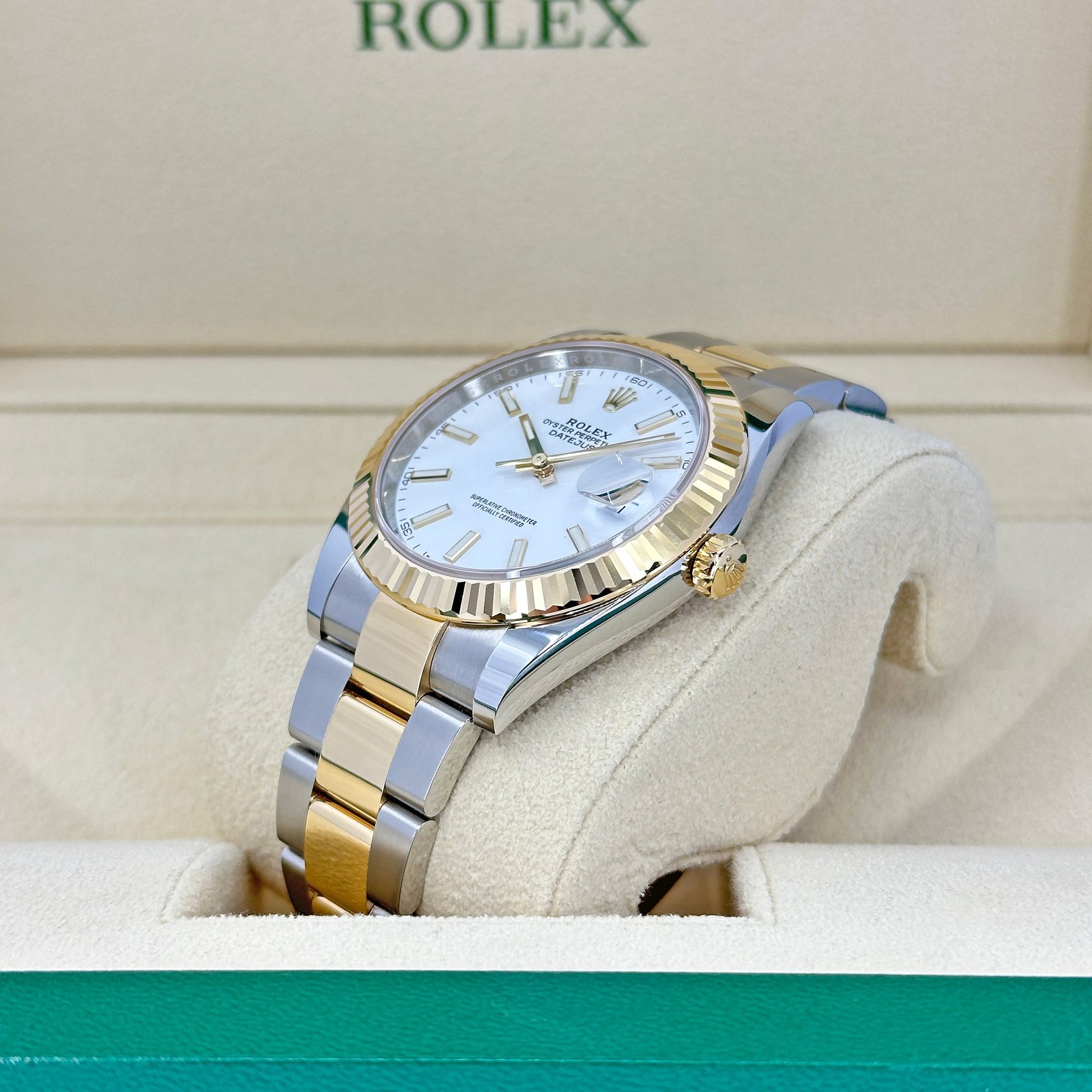 rolex datejust 41 oystersteel and yellow gold ref# 126333 0015 rolex datejust 41 oystersteel and yellow gold ref# 126333 0015