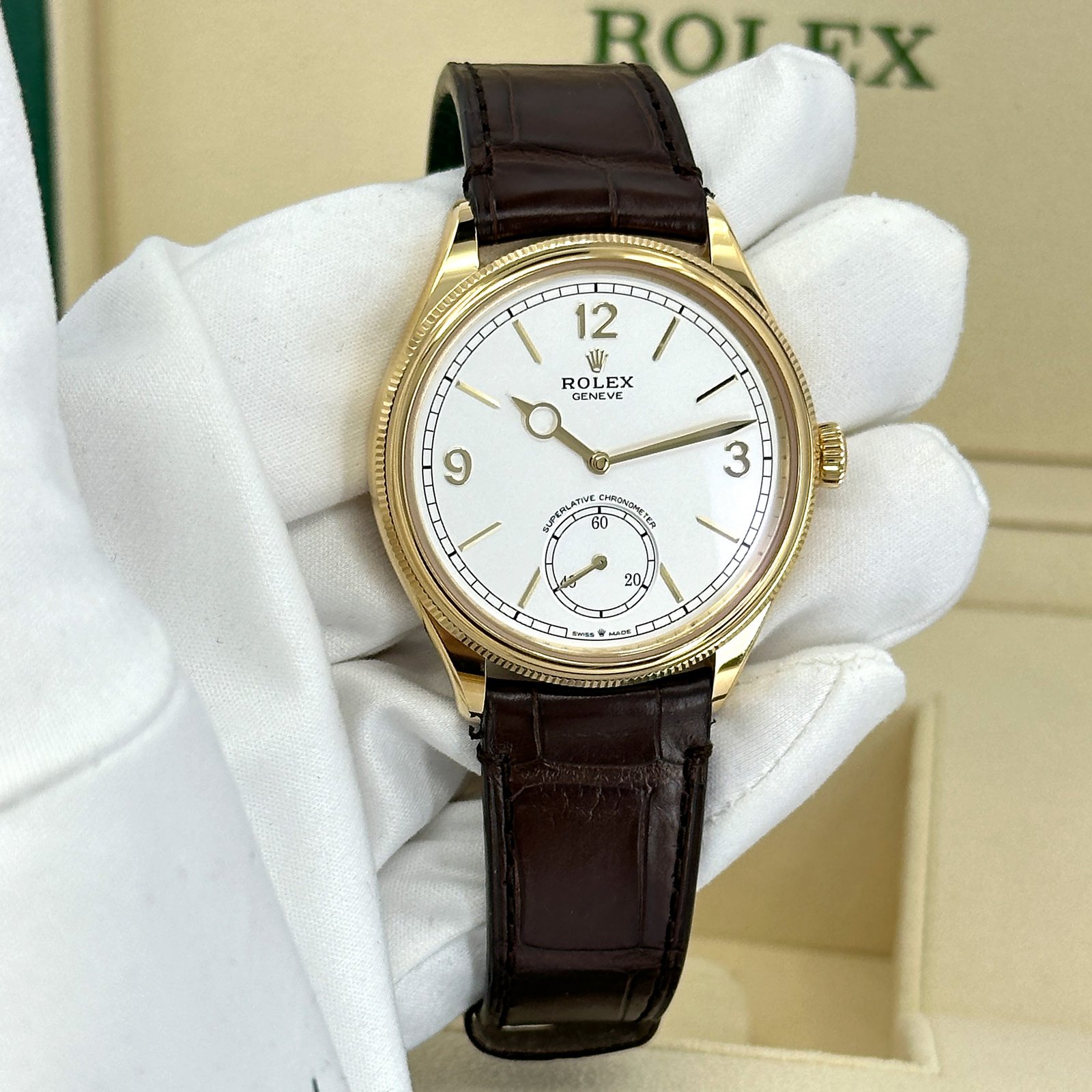 rolex perpetual 1908, 39mm, 18k yellow gold, ref# 52508 0006 rolex perpetual 1908, 39mm, 18k yellow gold, ref# 52508 0006