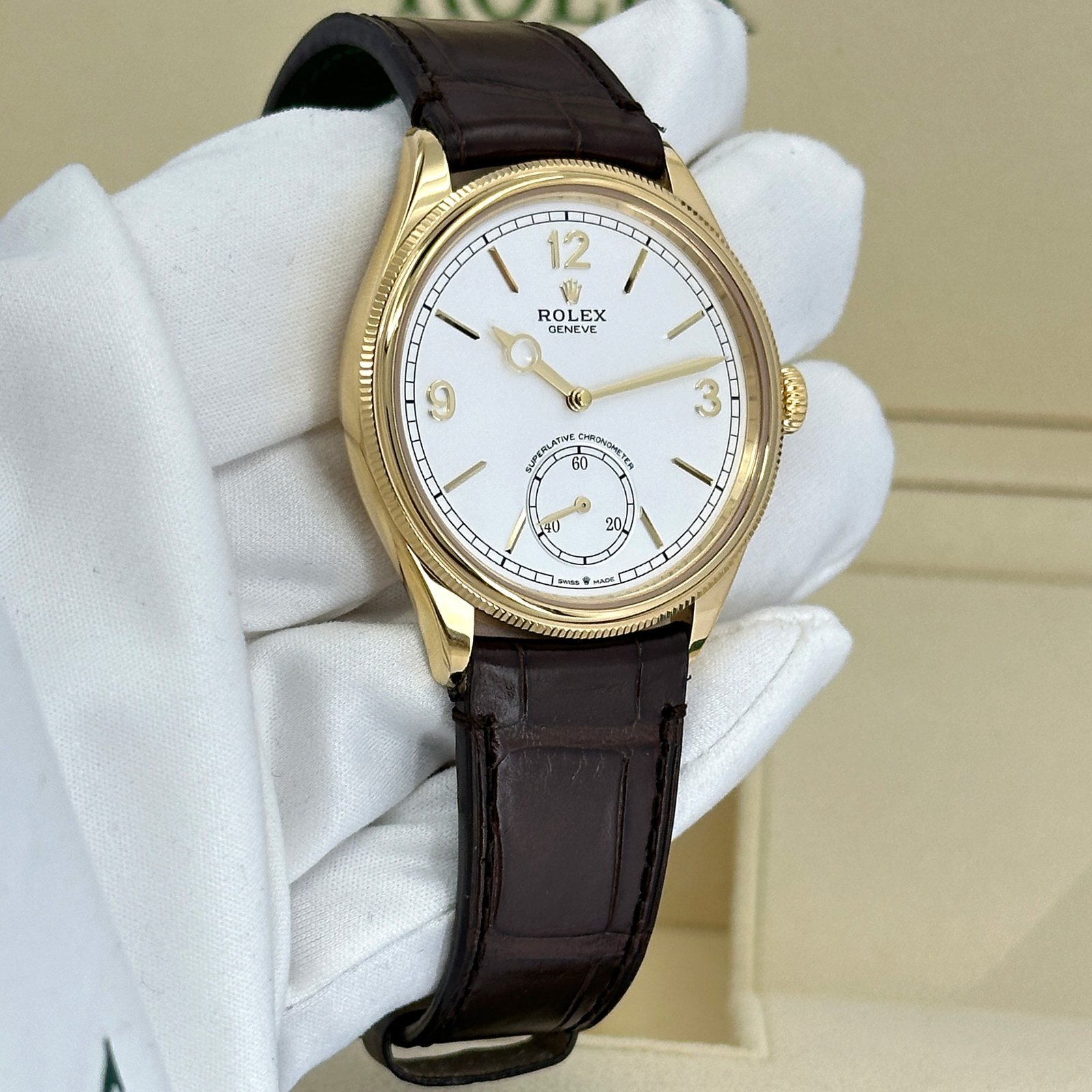 rolex perpetual 1908, 39mm, 18k yellow gold, ref# 52508 0006 rolex perpetual 1908, 39mm, 18k yellow gold, ref# 52508 0006