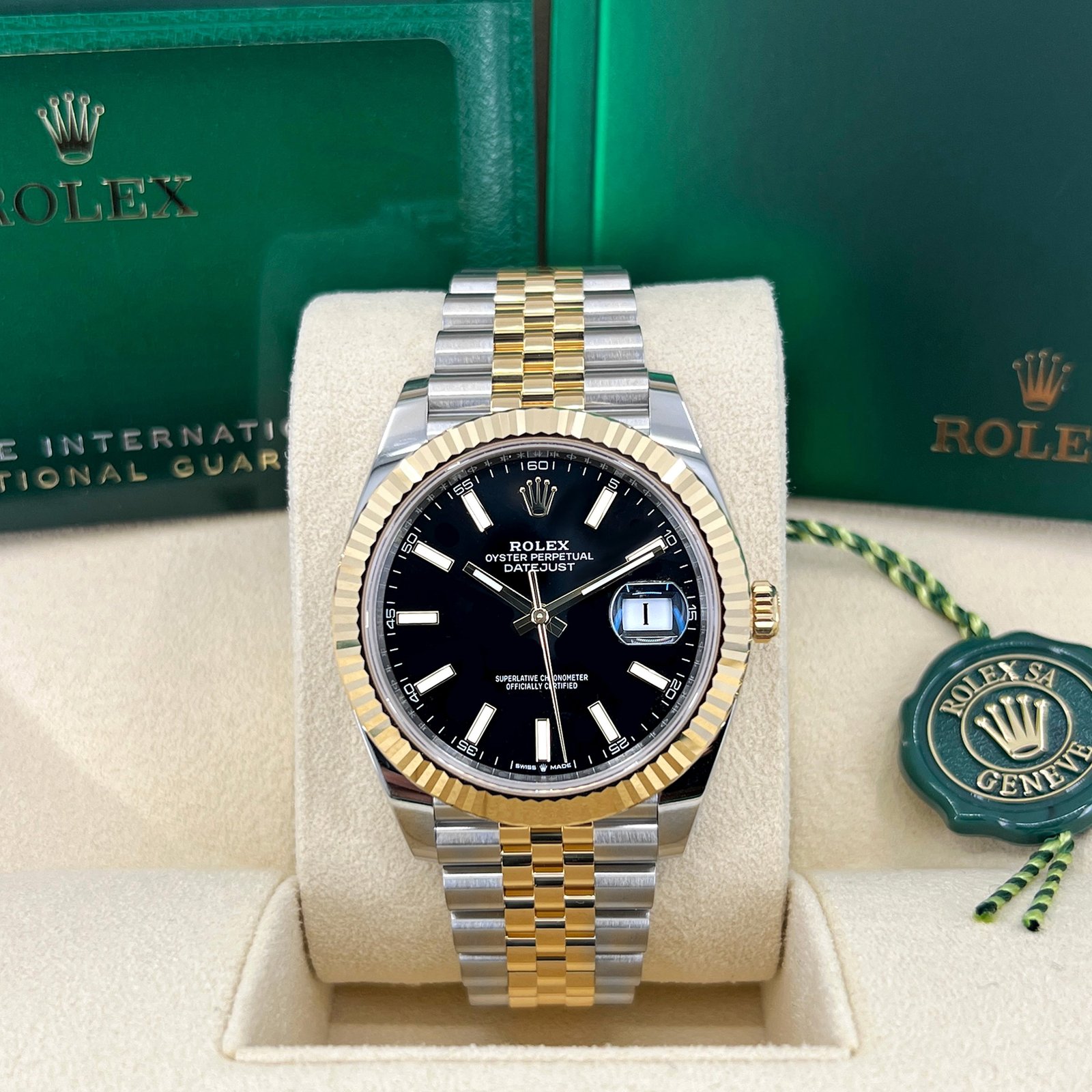 rolex datejust 41, 18k yellow gold and stainless steel, 41mm, ref# 126333 0014 rolex datejust 41, 18k yellow gold and stainless steel, 41mm, ref# 126333 0014
