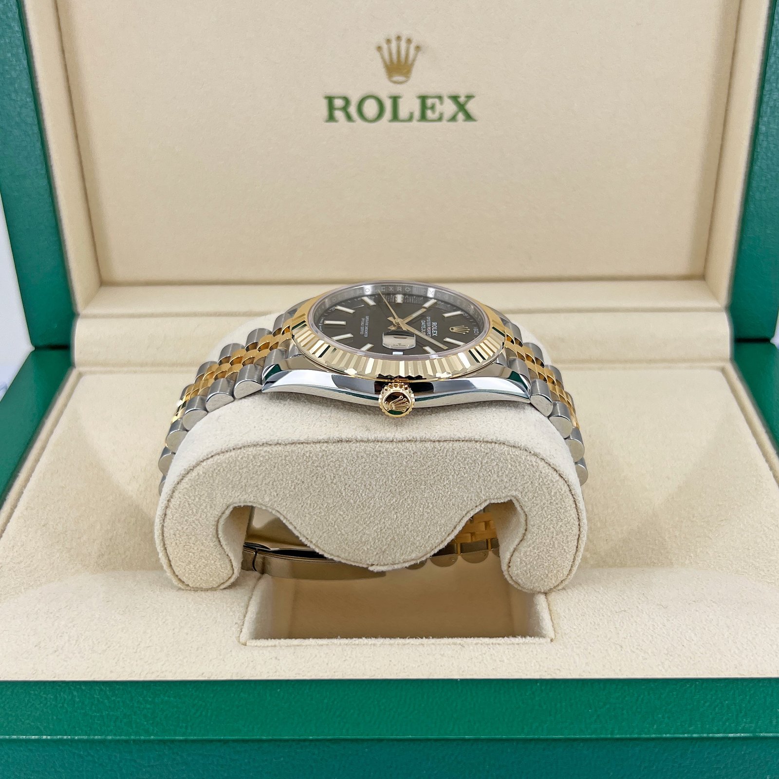rolex datejust 41, 18k yellow gold and stainless steel, 41mm, ref# 126333 0014 rolex datejust 41, 18k yellow gold and stainless steel, 41mm, ref# 126333 0014