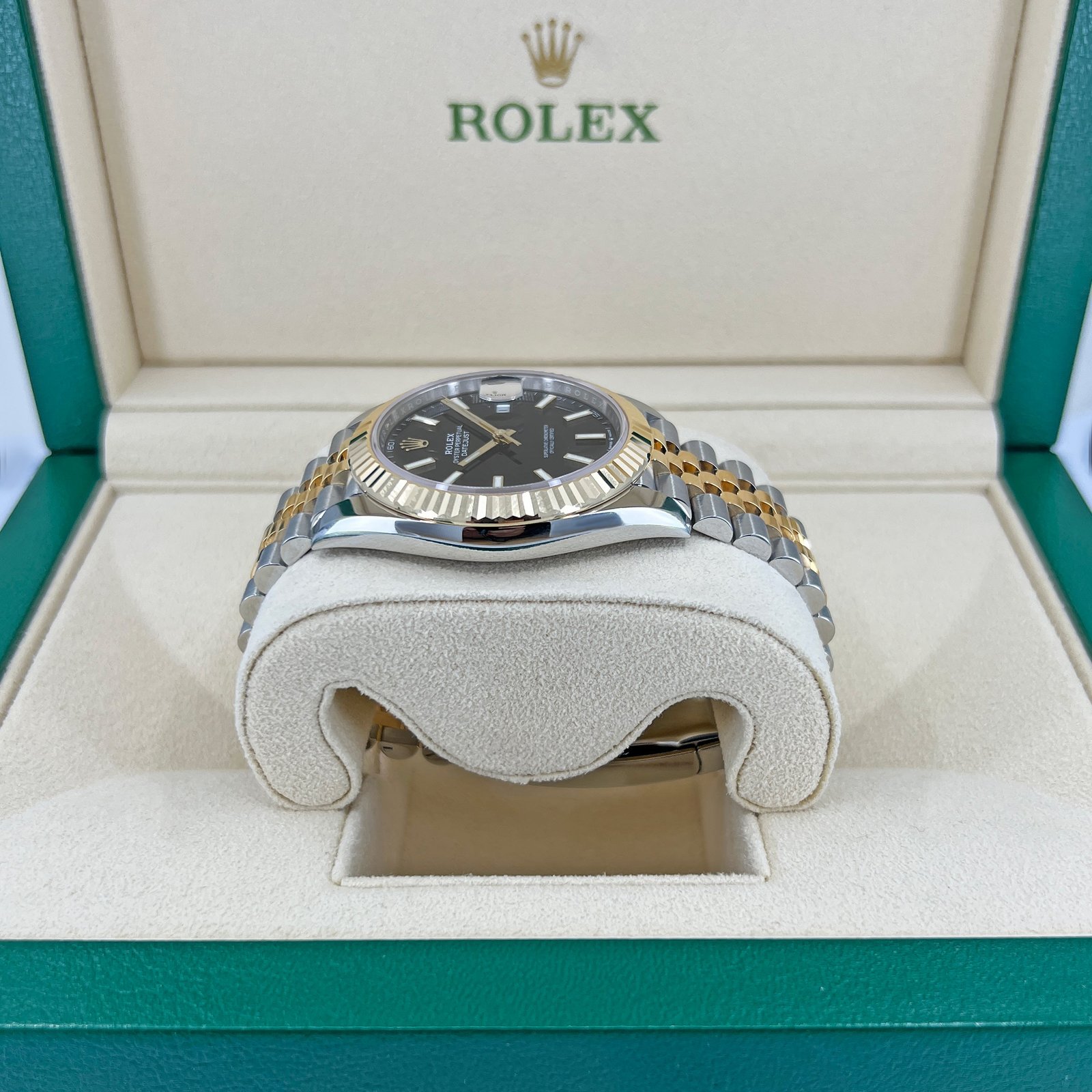rolex datejust 41, 18k yellow gold and stainless steel, 41mm, ref# 126333 0014 rolex datejust 41, 18k yellow gold and stainless steel, 41mm, ref# 126333 0014