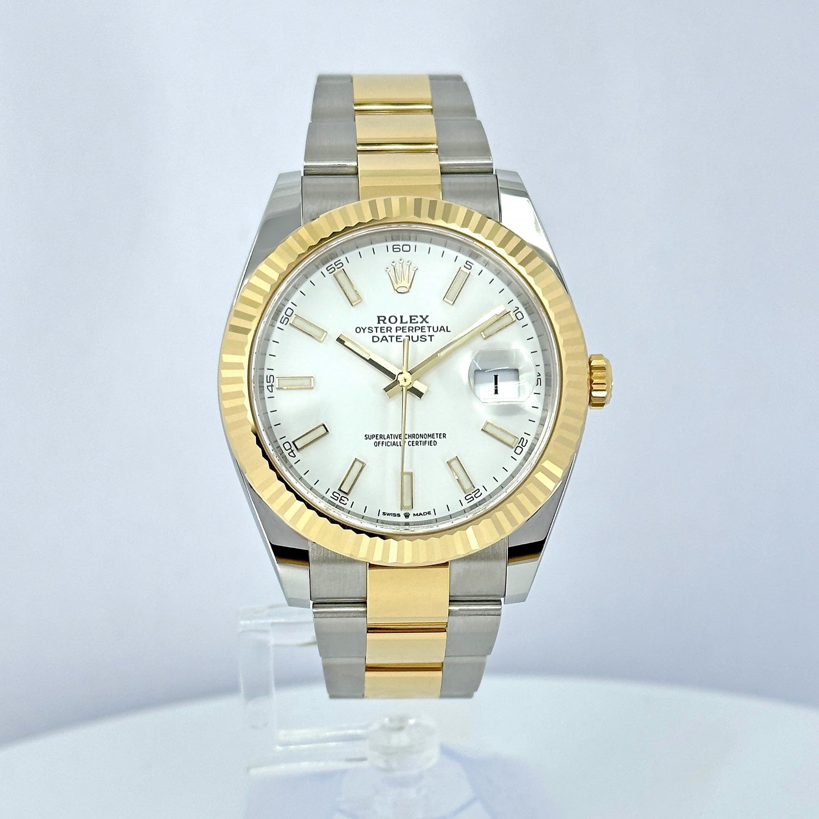 rolex datejust 41 oystersteel and yellow gold ref# 126333 0015 rolex datejust 41 oystersteel and yellow gold ref# 126333 0015