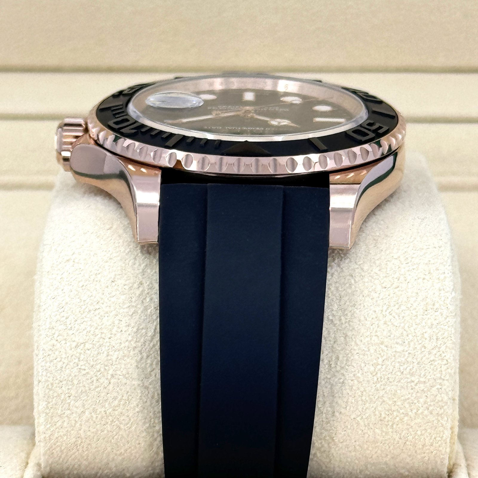 rolex yacht master 40, 18k everose gold, 40mm, ref# 126655 0002 rolex yacht master 40, 18k everose gold, 40mm, ref# 126655 0002