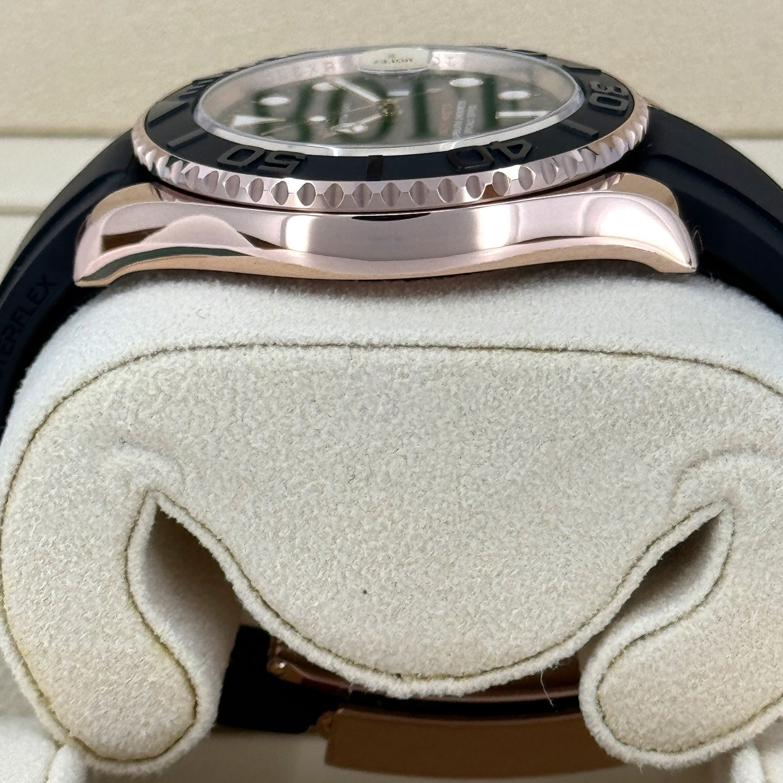 rolex yacht master 40, 18k everose gold, 40mm, ref# 126655 0002 rolex yacht master 40, 18k everose gold, 40mm, ref# 126655 0002