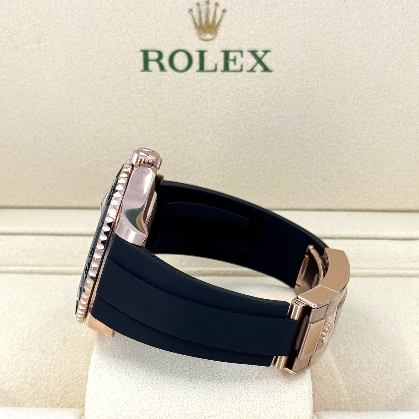 rolex yacht master 40, 18k everose gold, 40mm, ref# 126655 0002 rolex yacht master 40, 18k everose gold, 40mm, ref# 126655 0002