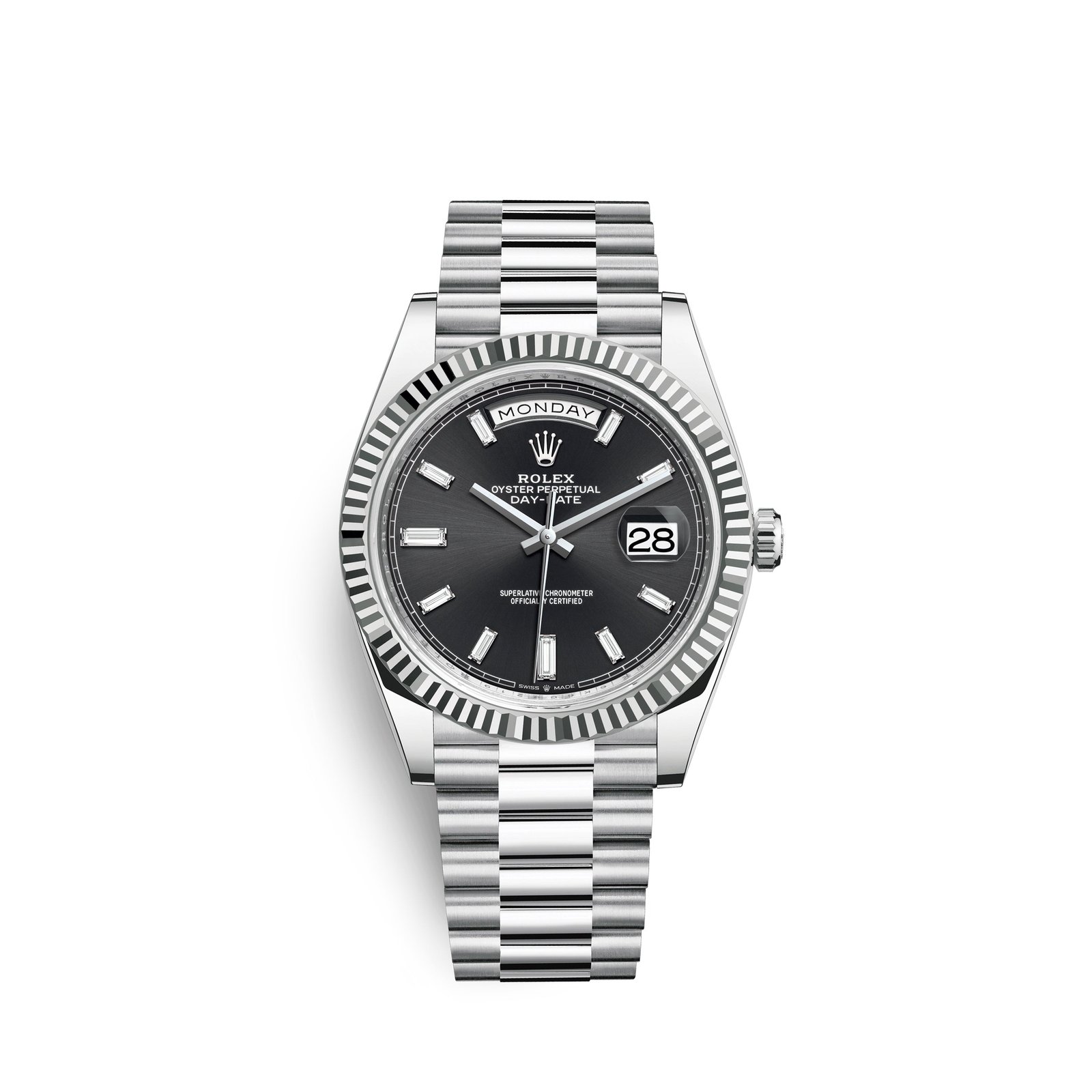 rolex day date, 40mm, platinum, ref# 228236 0004 rolex day date, 40mm, platinum, ref# 228236 0004