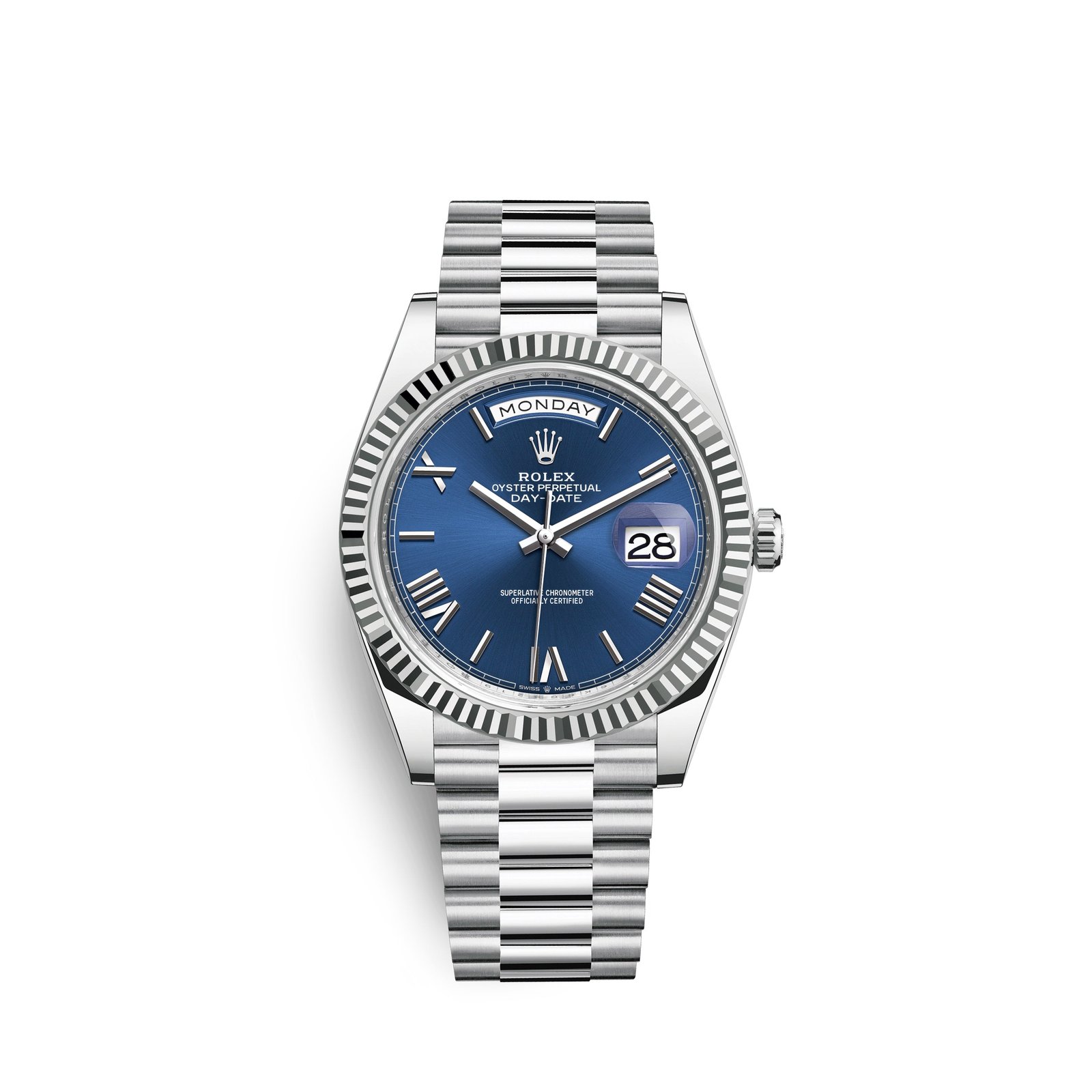 rolex day date, 40mm, platinum, ref# 228236 0007