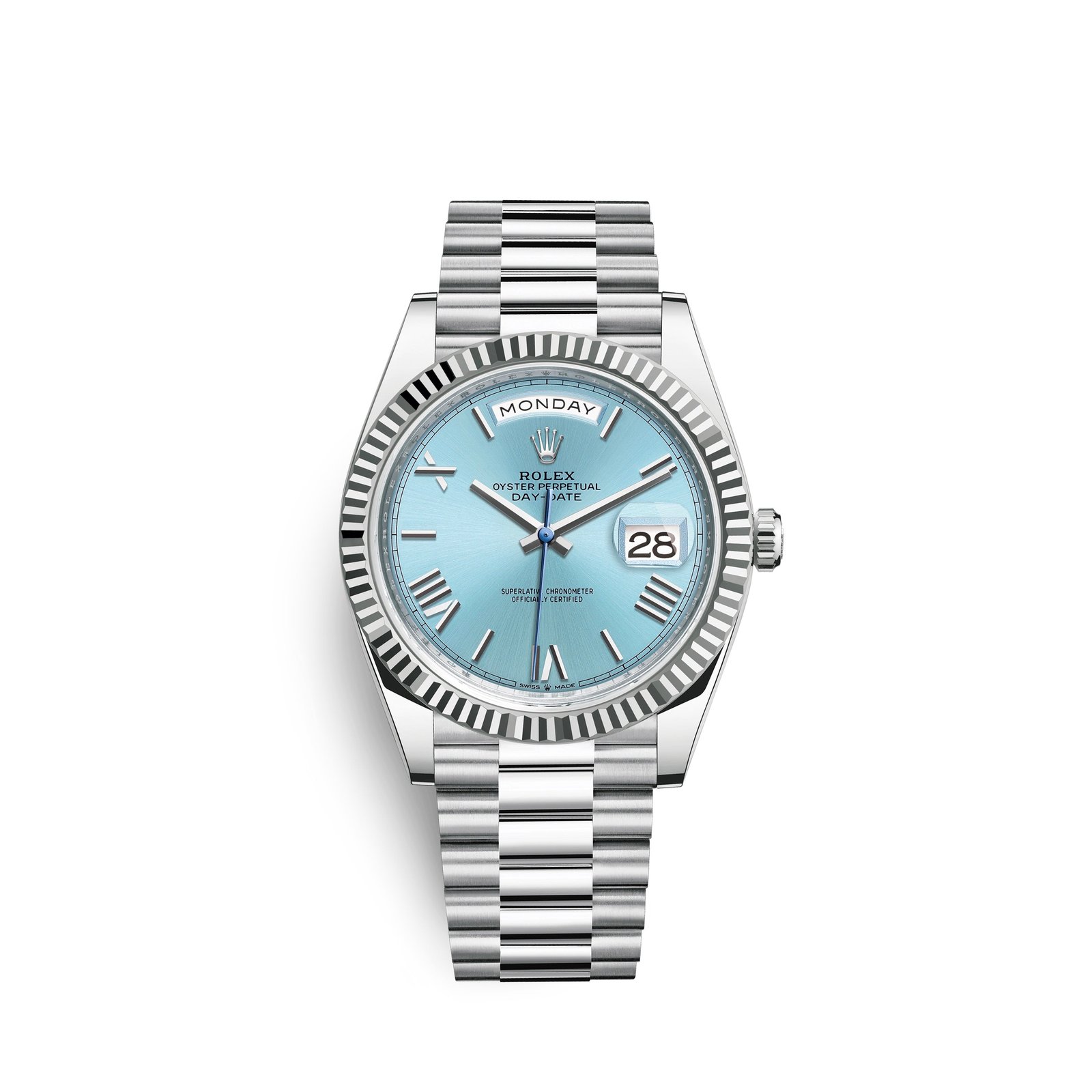 rolex day date 40mm, platinum, ref# 228236 0012 rolex day date 40mm, platinum, ref# 228236 0012