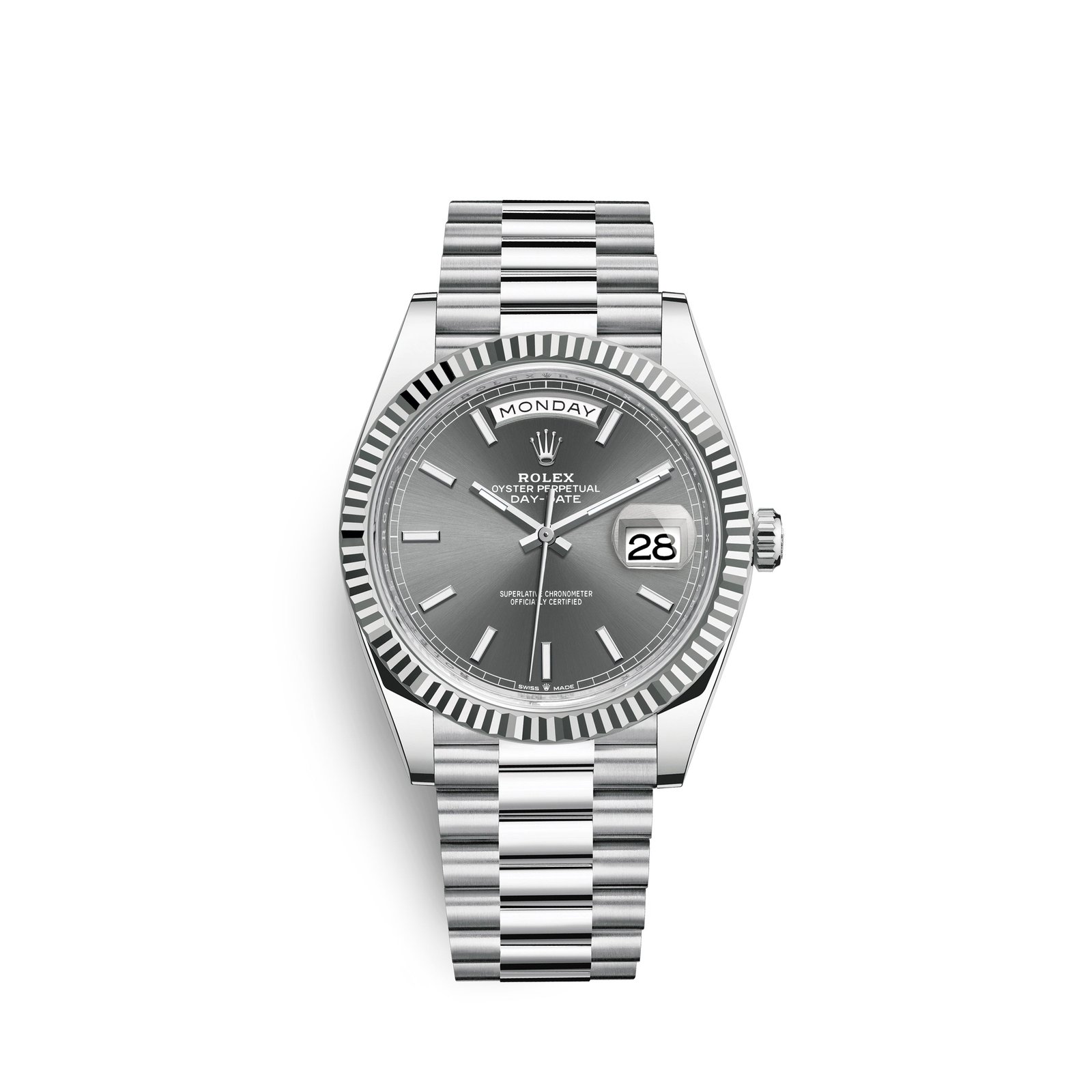 rolex day date, 40mm, platinum, ref# 228236 0013 rolex day date, 40mm, platinum, ref# 228236 0013