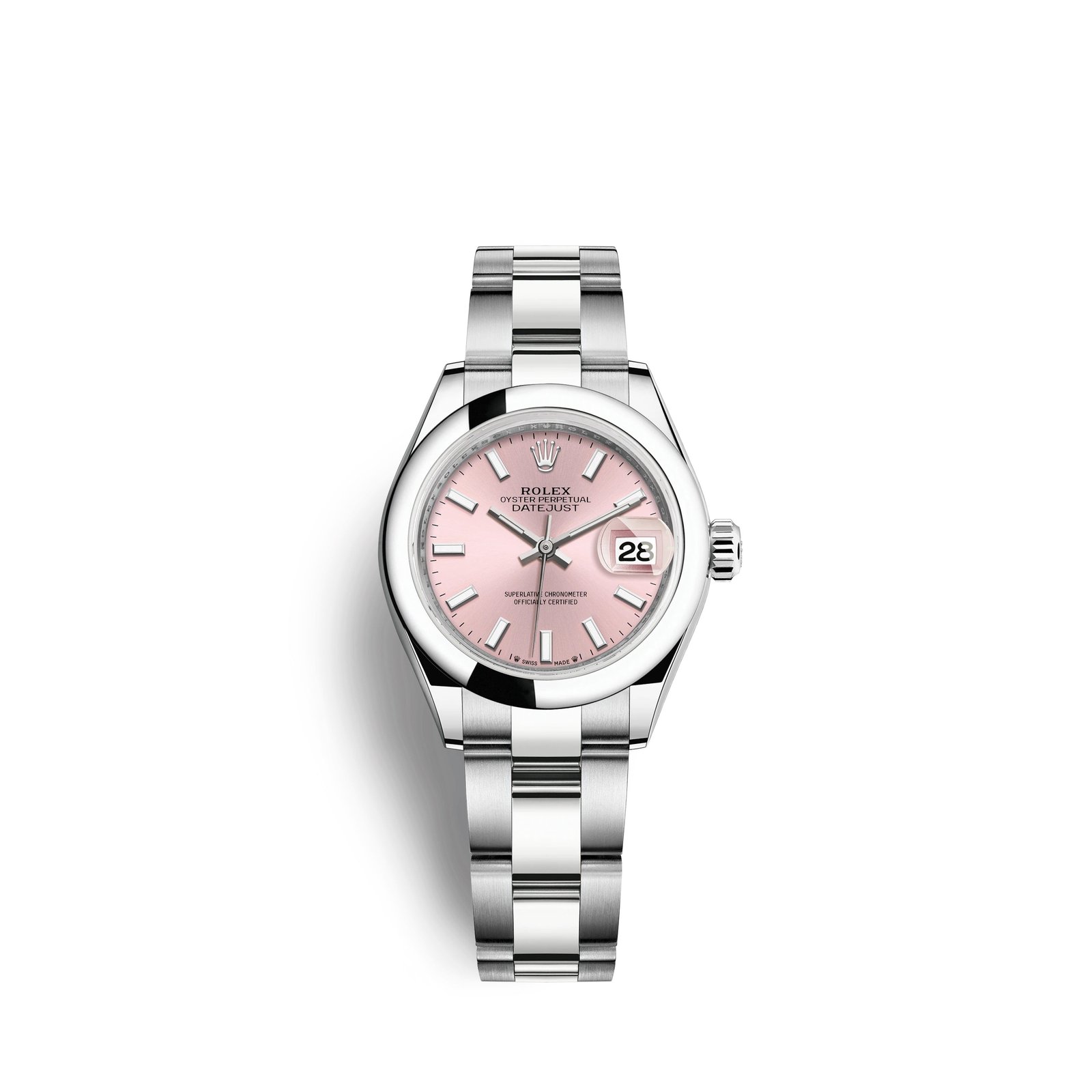 rolex lady datejust 28, oystersteel, ref# 279160 0002
