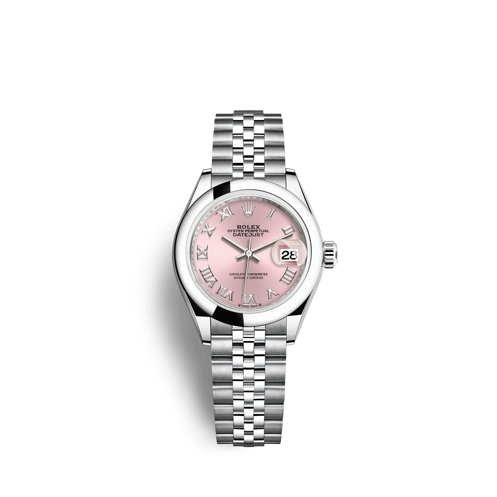 rolex lady datejust 28, oystersteel, ref# 279160 0013