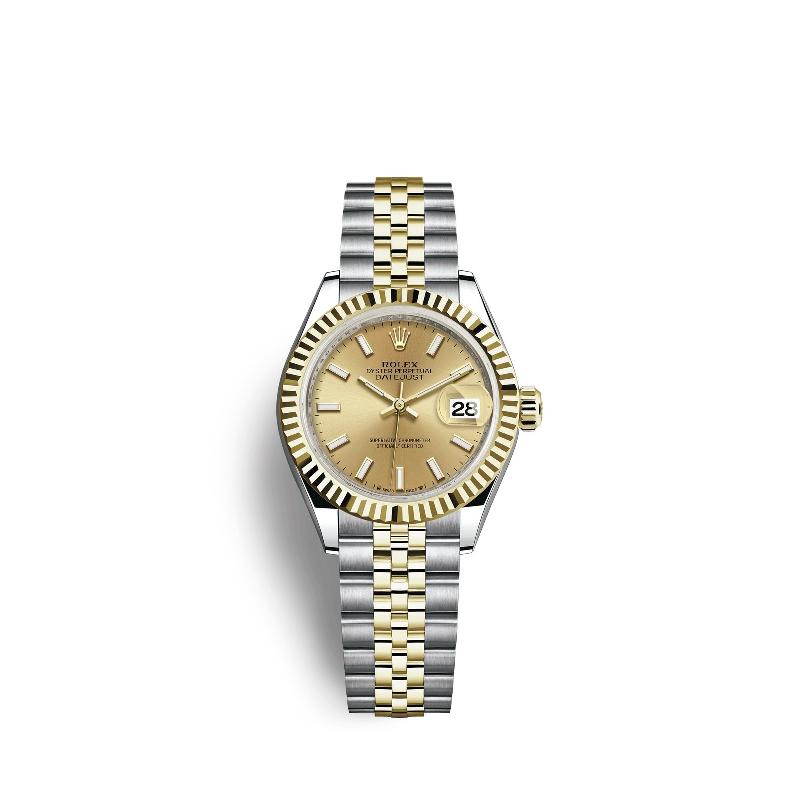 rolex lady datejust 28, oystersteel and 18k yellow gold, ref# 279173 0001 rolex lady datejust 28, oystersteel and 18k yellow gold, ref# 279173 0001