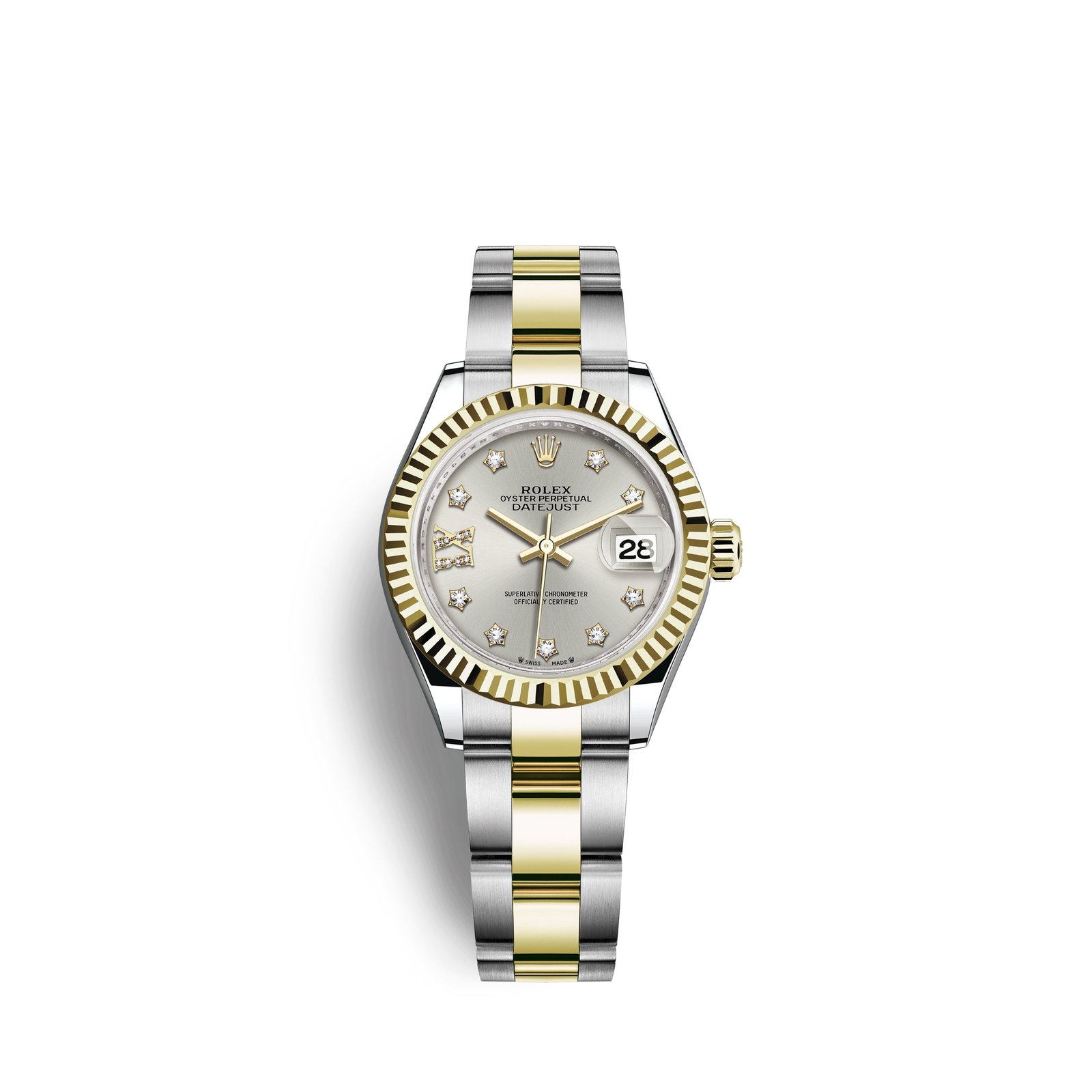 rolex lady datejust 28, oystersteel and 18k yellow gold, ref# 279173 0004 rolex lady datejust 28, oystersteel and 18k yellow gold, ref# 279173 0004